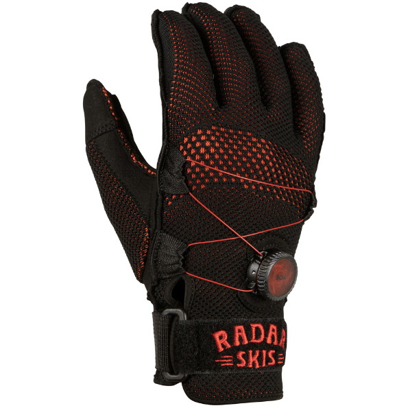 2026 Radar Airknit K Boa Gloves R24GL-AIR - Black / Red